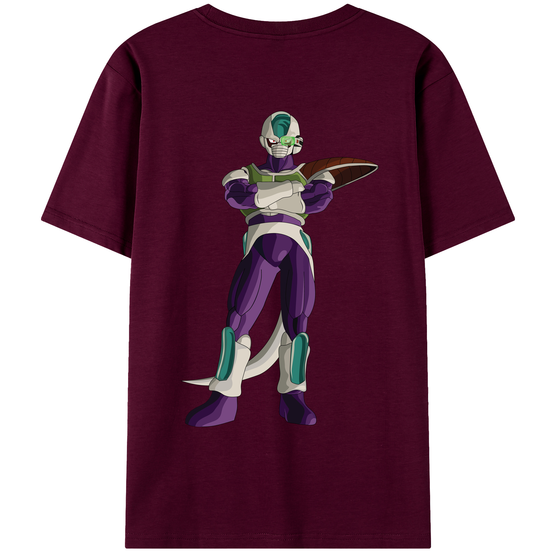 （画像用） ドラゴンボール フリーザ DRAGON BALL Frieza レディース半袖Tシャツ(バックプリント)